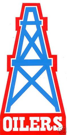 Houston Oilers Oil Derek Bumper Sticker Decal. We had these stickers ...