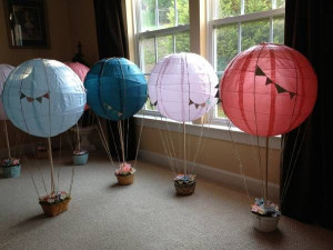 Hot air balloon Centerpieces