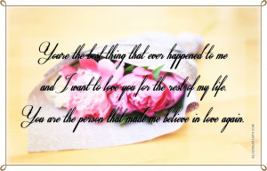 You're The Best Thing That Ever Happened To Me, Picture Quotes, Love ...
