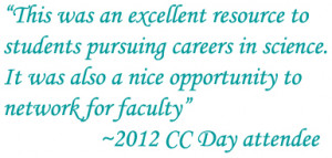 Community College Day Quote 2012