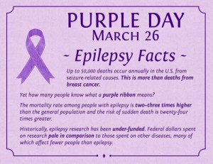 Epilepsy Awareness Day 2013