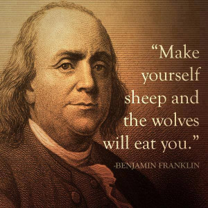 Benjamin Franklin Quote | Make Yourself