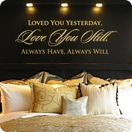 Love this wall art for over the bed! :)