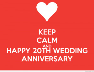 20th wedding anniversary wishes quotes 20th wedding anniversary ...