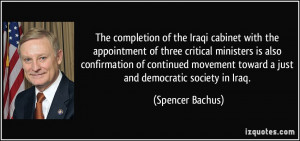 More Spencer Bachus Quotes