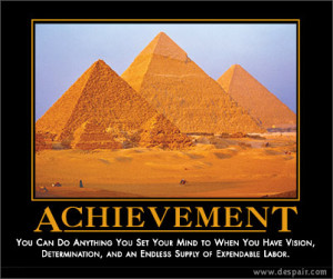 Motivational Poster – Achievement Satire