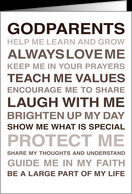 For Godparents - Will you be my Godparents? - From Godchild card ...