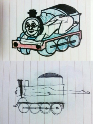 Thomas the Human Tank Engine | Funny Pictures and Quotes