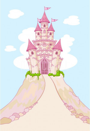 Home » Magic Fairy Tale Princess Castle - Fabric Wall Mural