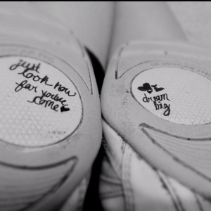 Quotes on cheer shoes. Cheerleading flyer inspiring bases...idea write ...