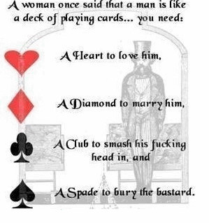 Playing Cards - heartbroken, hate-quotes, cards, playing-cards