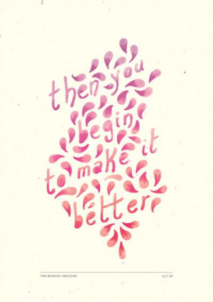 Hey Jude by Stefano Agabio, via Behance