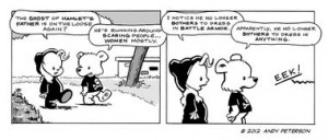 ... reader verse of shakespearean quotations on ghosts but not