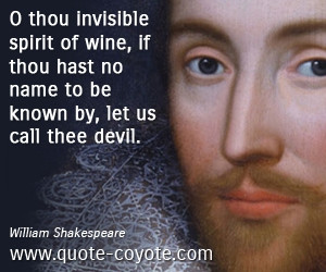 William Shakespeare Quotes On Evil