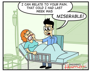 What NOT to Say When Your Wife is in Labor [CARTOON]