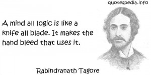 quotes reflections aphorisms - Quotes About Logic - A mind all logic ...