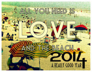 Vintage Beach 2014 Calendar - A Really Good Year