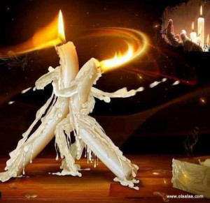 creative candles-dance-funny-pictures-images-photos