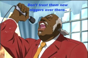 Uncle Ruckus bursting out in song