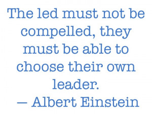 Leadership Quote from Albert Einstein