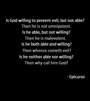 Epicurus quote