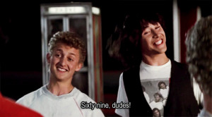 bill and ted meet themselves ted ok wait if you guys are really us ...