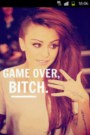 game over game over bitch cher lloyd fun friends girl girls