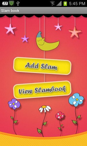 Slam Book - screenshot