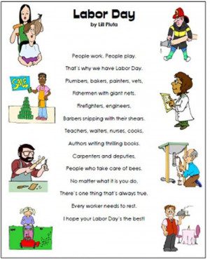 Labor Day Poem About Many Different Works Of People.