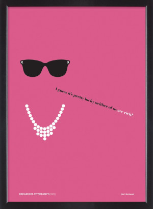Breakfast at Tiffany’s film quote poster Film Quotes, Quotes Posters ...