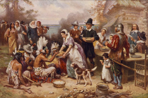 Jean Leon Gerome Ferris - The First Thanksgiving, Courtesy of the ...