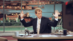 Letterman during a week-long taping of the 