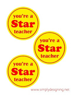 You're a STAR Teacher {Teacher Appreciation Gift Idea with FREE ...