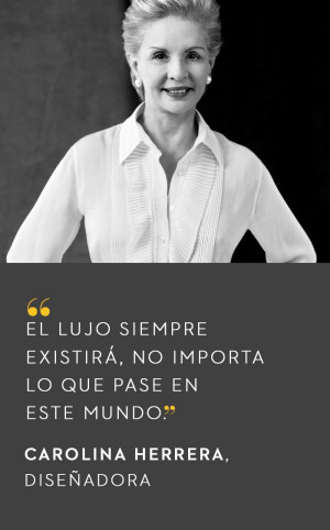 Carolina Herrera - El Palacio de Hierro #QuoteOfTheDay
