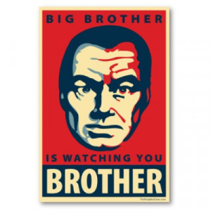 1984 Quotes Big Brother Is Watching ~ WAR IS PEACE :: FREEDOM IS ...
