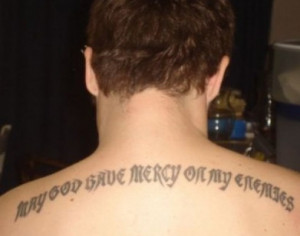 Tattoo Ideas: Quotes on Religions, God, Faith