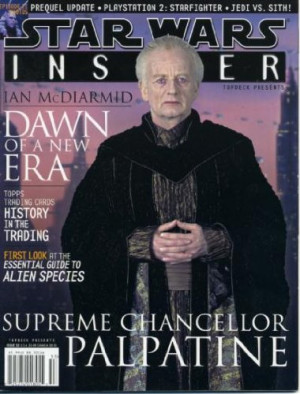 ... Supreme Chancellor Palpatine, History of Topps Star Wars Trading Cards