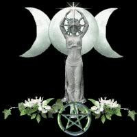 Triple Moon Goddess Image