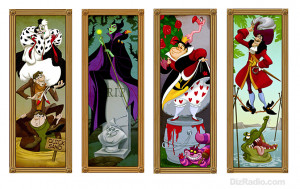 Haunted Mansion Villains Stretching Room Portraits New for a Limited ...