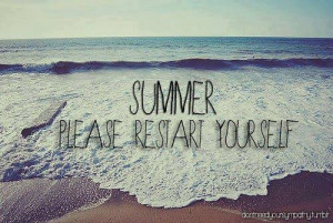Summer please restart yourself