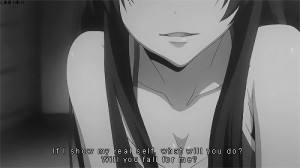 ... girl, aw, illustration, black and white, ami kawashima, anime