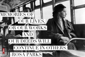 Feb 4th marks what would have been Rosa Parks’ 102nd birthday