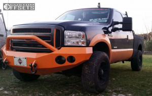 70 1 2005 f 250 super duty ford stock xd revolvers black aggressive 1 ...
