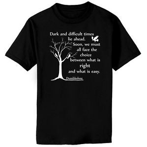 Dumbledore-Dark-Times-Quote-Harry-Potter-Dark-T-shirt-Youth-XS-Adult ...