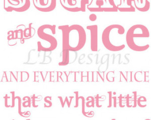 ... Pink and White Girl's Nursery Quote Print, Girl's Nursery Decor - 8x10