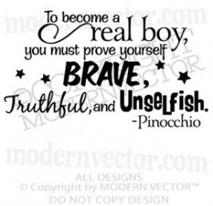 From Disney's Pinocchio
