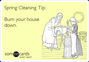 Spring Cleaning Funny Quotes Spring cleaning the