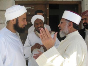 Shaykh Tahir Ul Qadri With Shaykh Barbikr And Shayklh Habib Ali