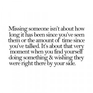 Missing someone | via Tumblr