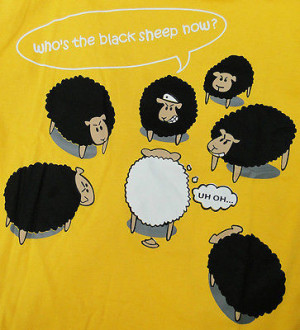 Funny Black Guy Sheep